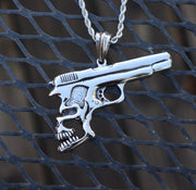 Skull Pendant + Chain
