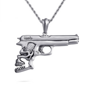 Skull Pendant + Chain
